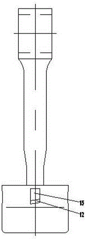 Automatic centering piston connecting rod assembly used for refrigeration compressor
