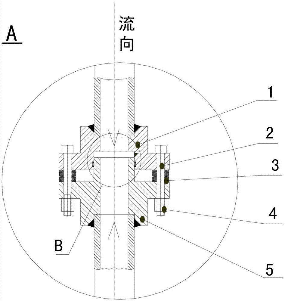 High-pressure pipeline and vibration attenuation device thereof