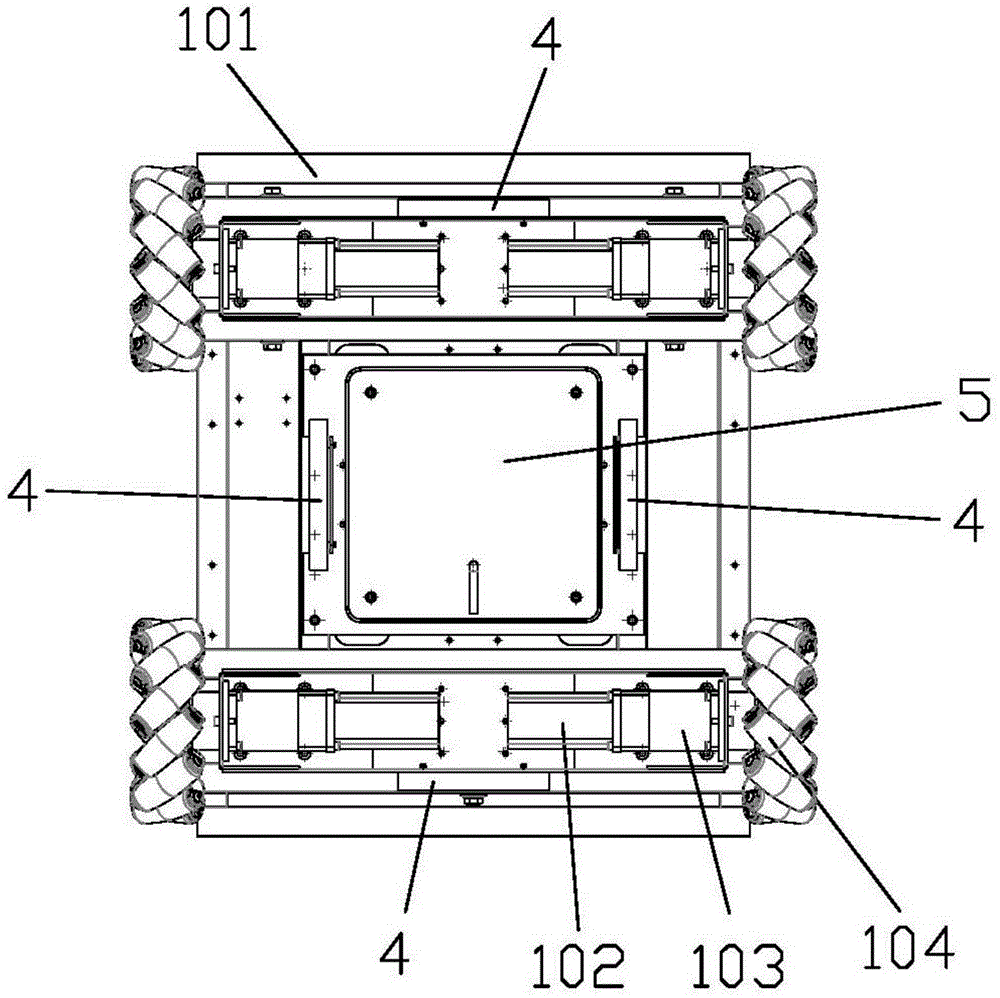 Control method of movable rotating stage