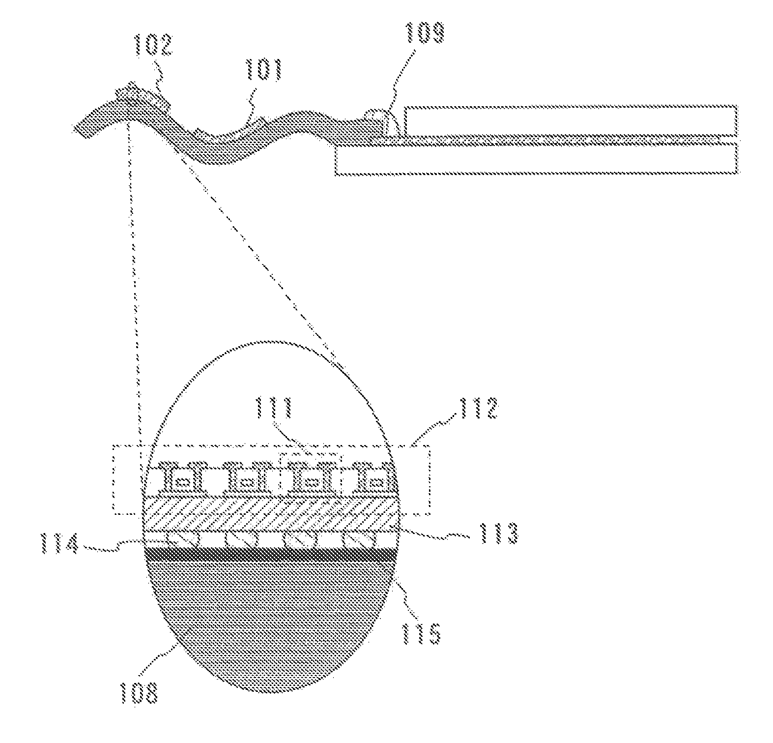 Semiconductor device having a flexible printed circuit