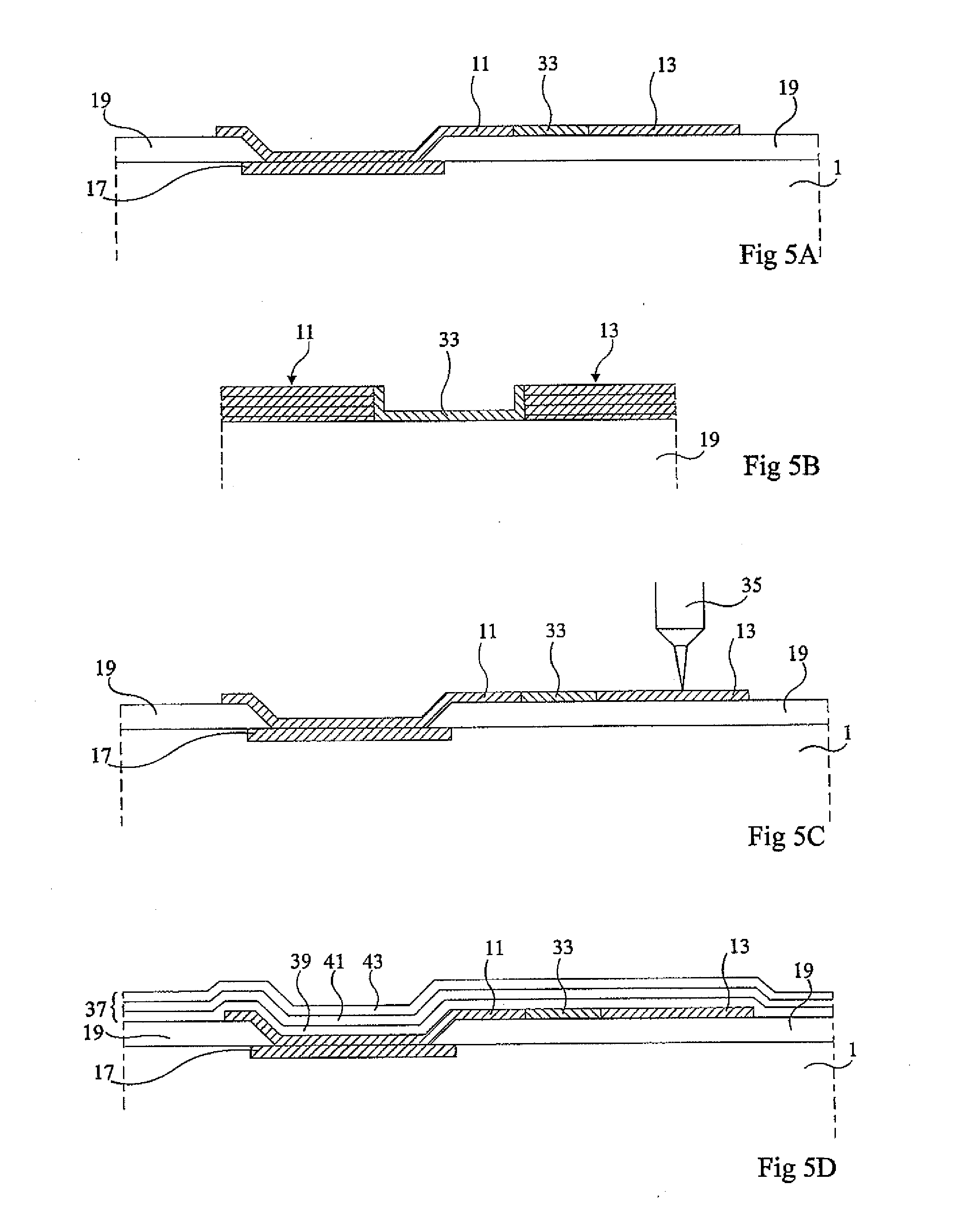 Method for manufacturing and testing an integrated electronic circuit