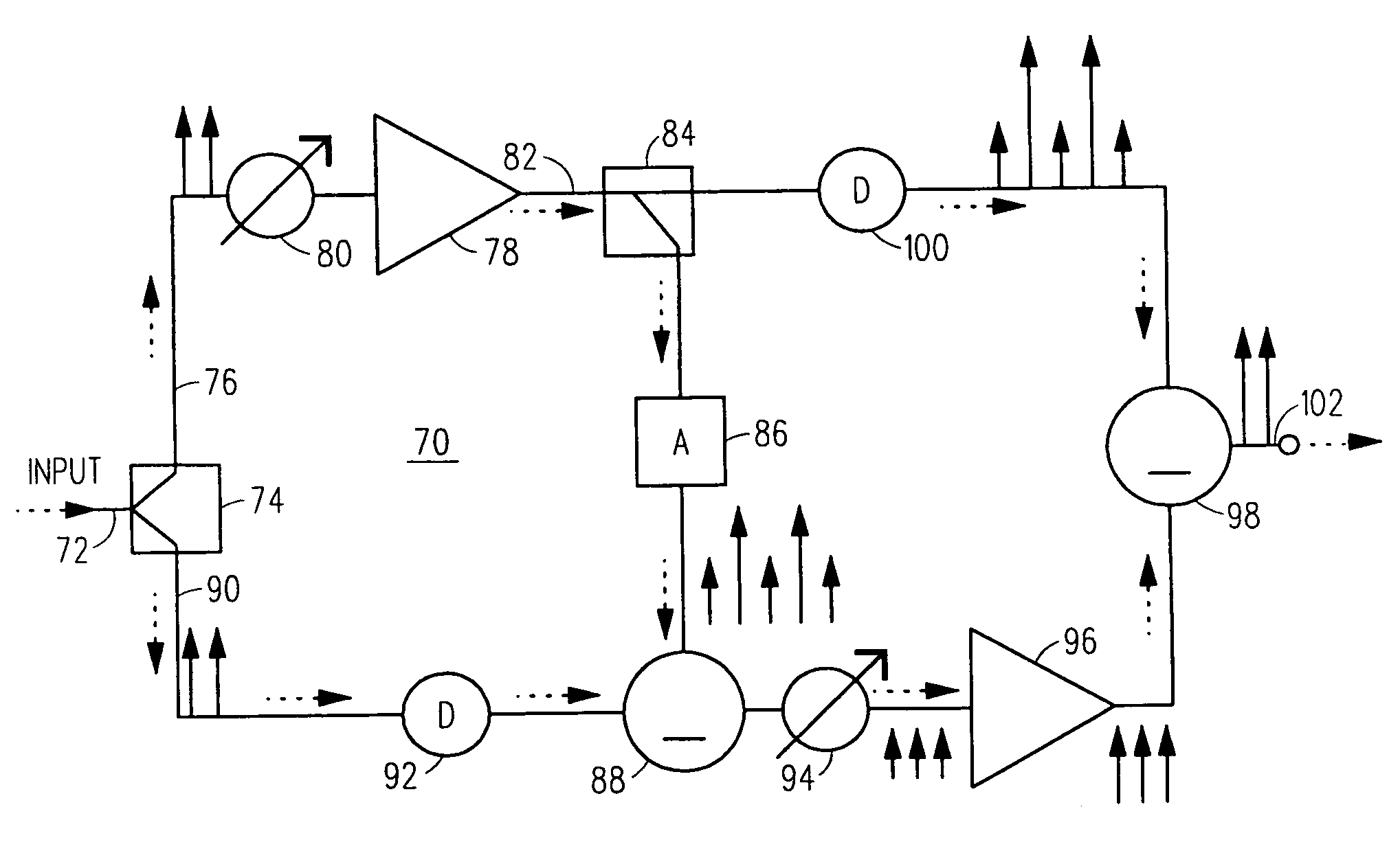 Tunable filters having variable bandwidth and variable delay