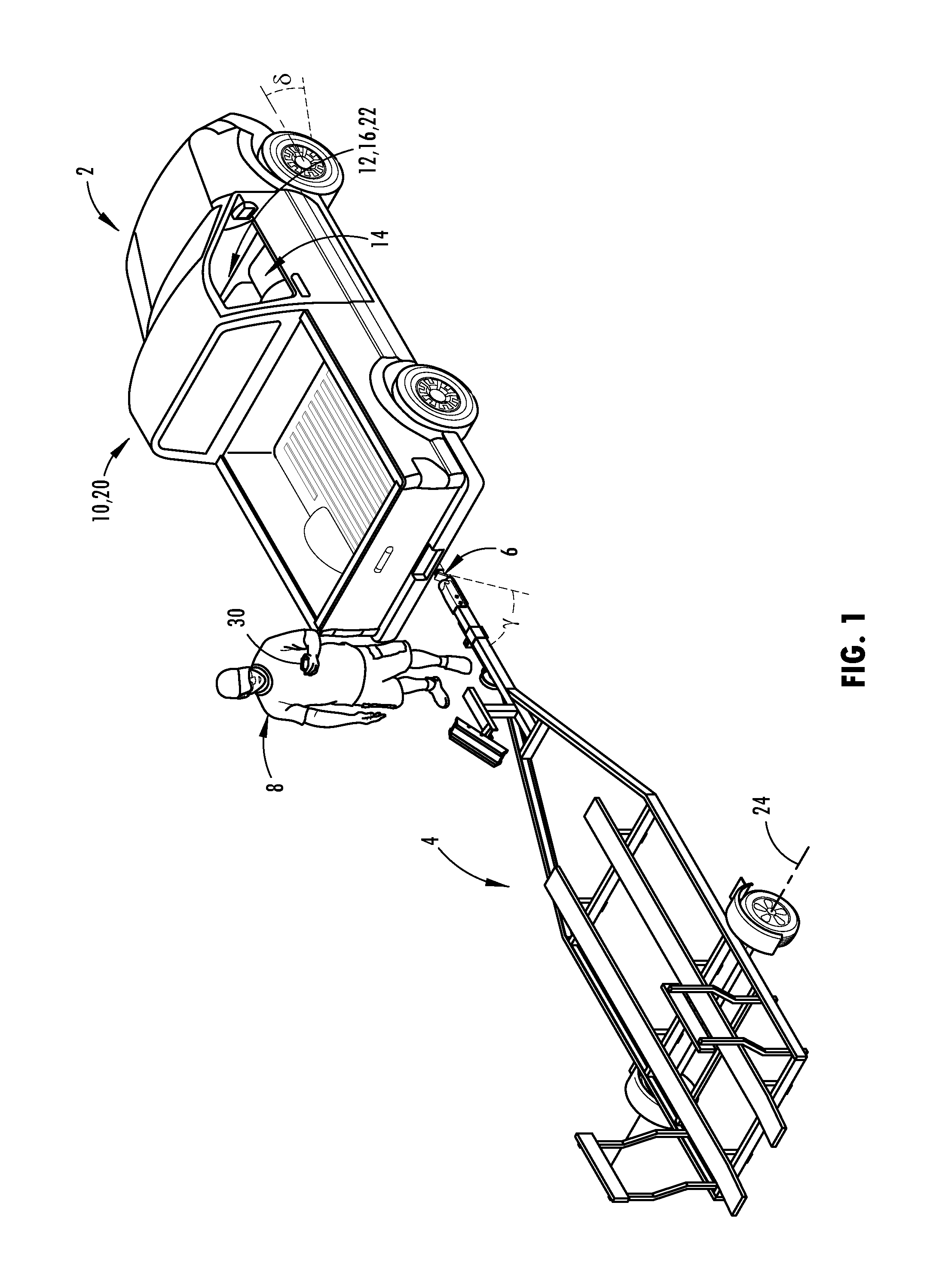 Methods and systems for configuring of a trailer maneuvering system