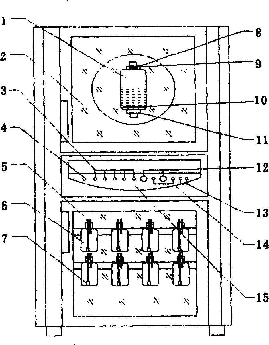 Full-automatic polypeptide synthetic instrument
