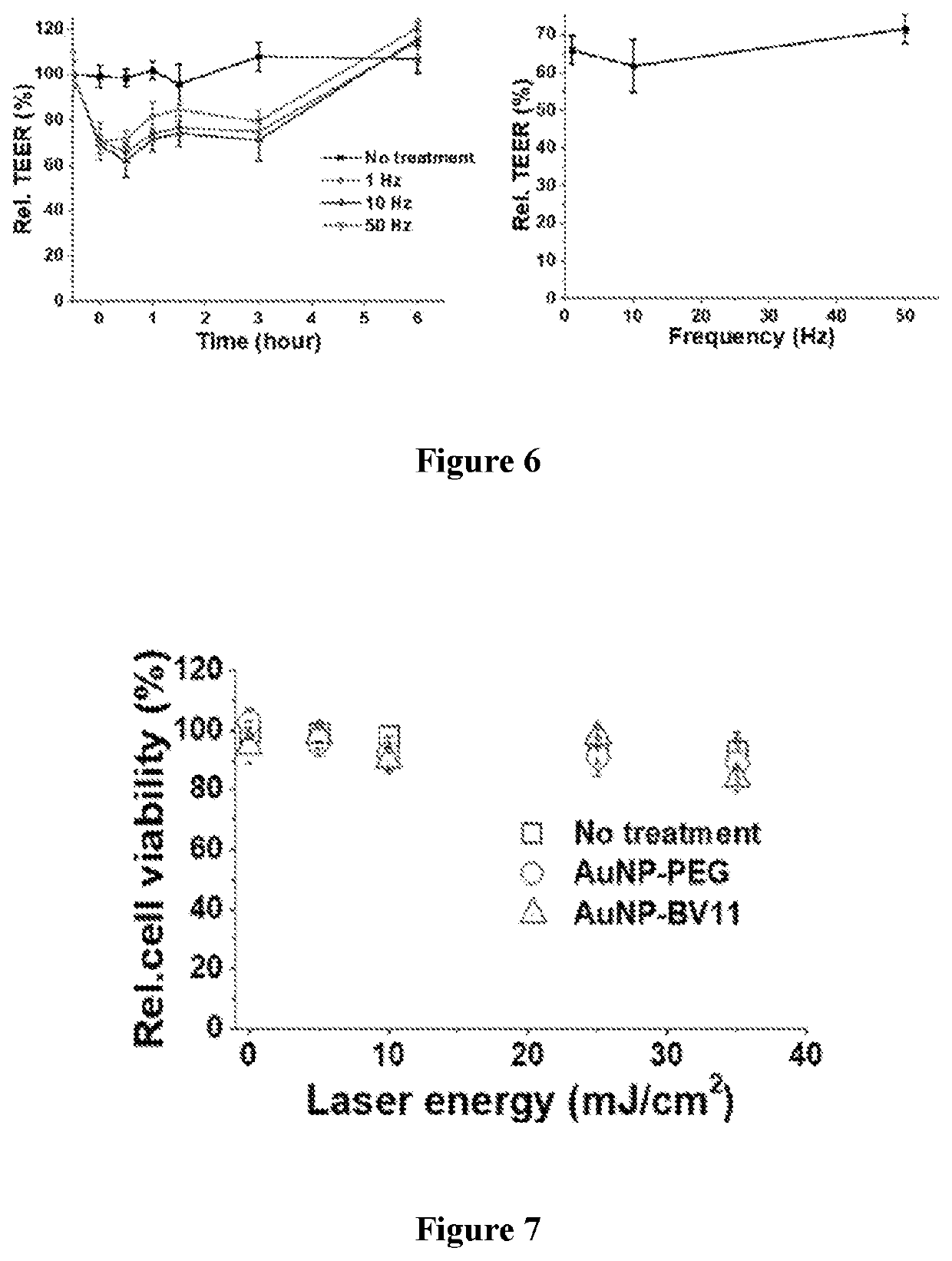 Method for optical opening of the blood-brain barrier