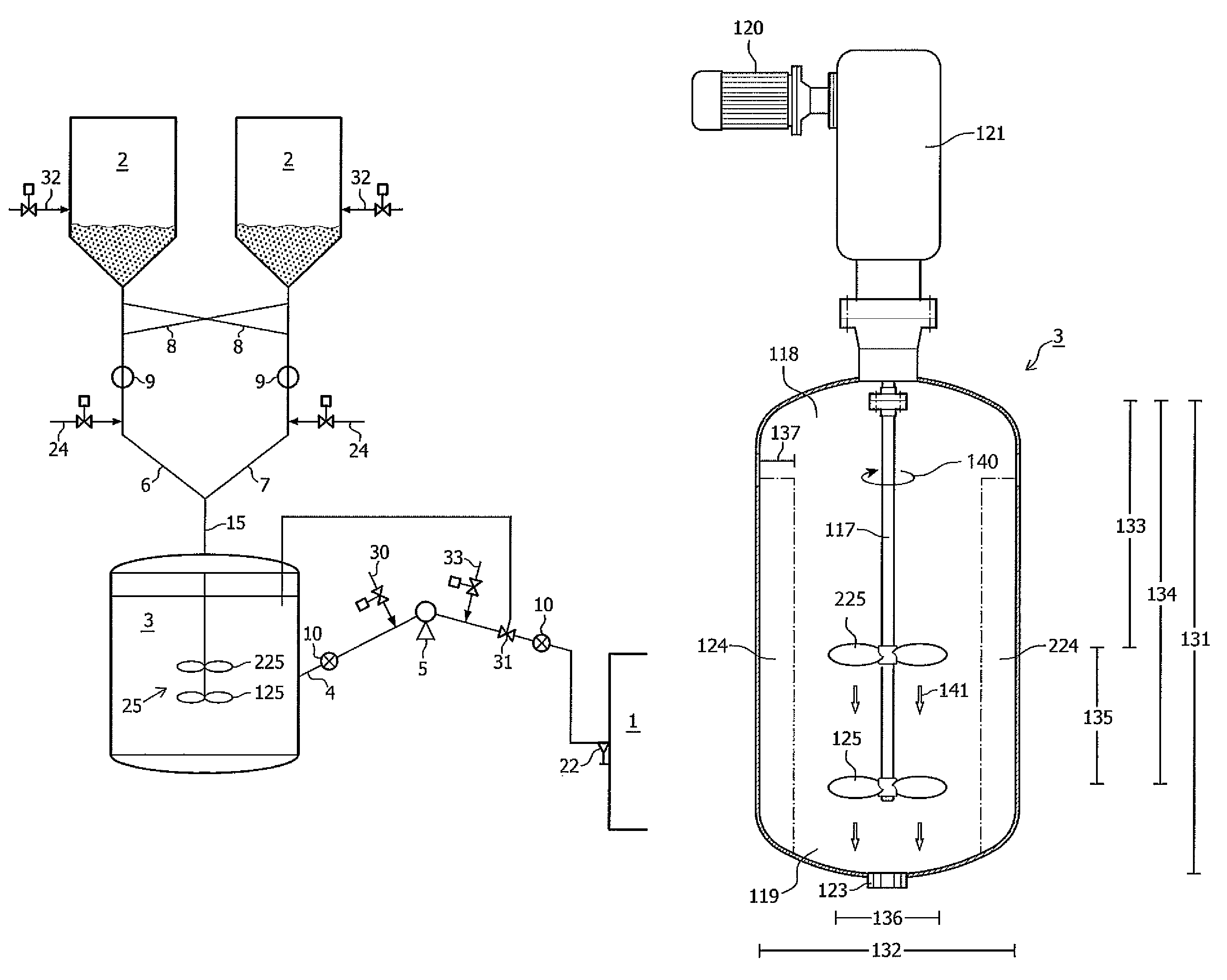 Catalyst slurry preparation system and use thereof