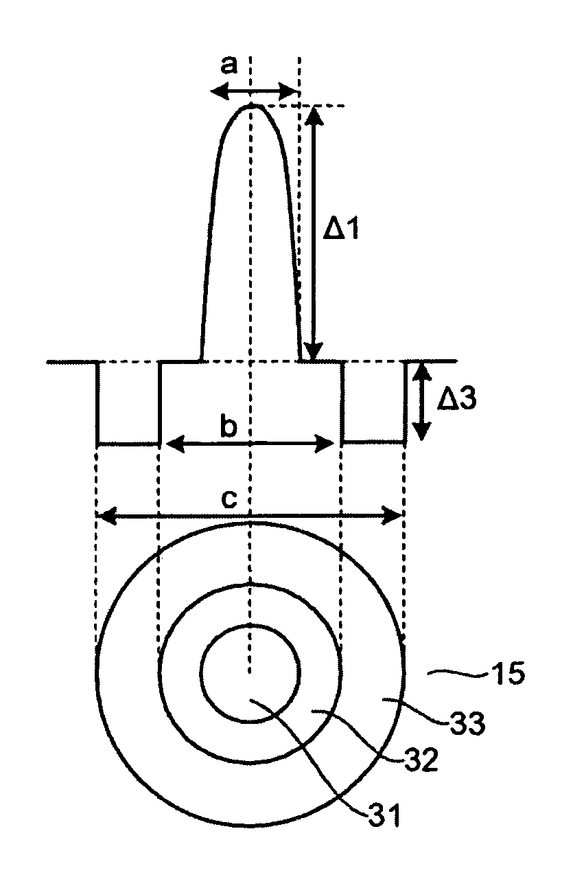 Optical fiber and optical fiber ribbon, and optical interconnection system