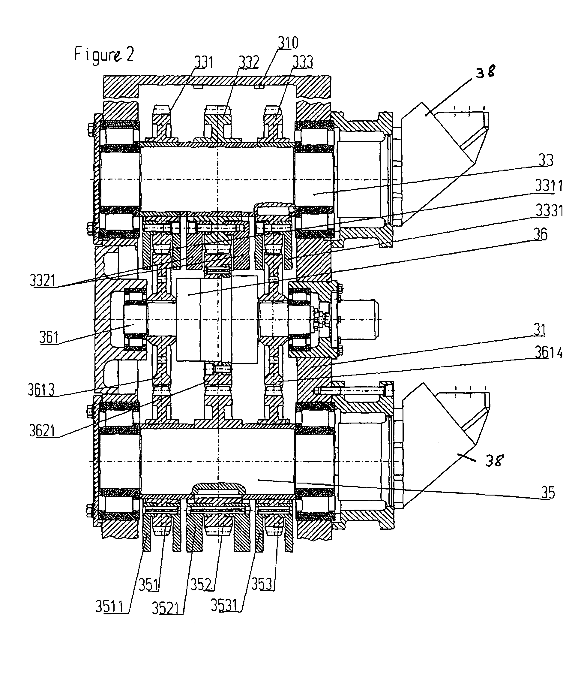 Vibration generator for a vibration pile driver