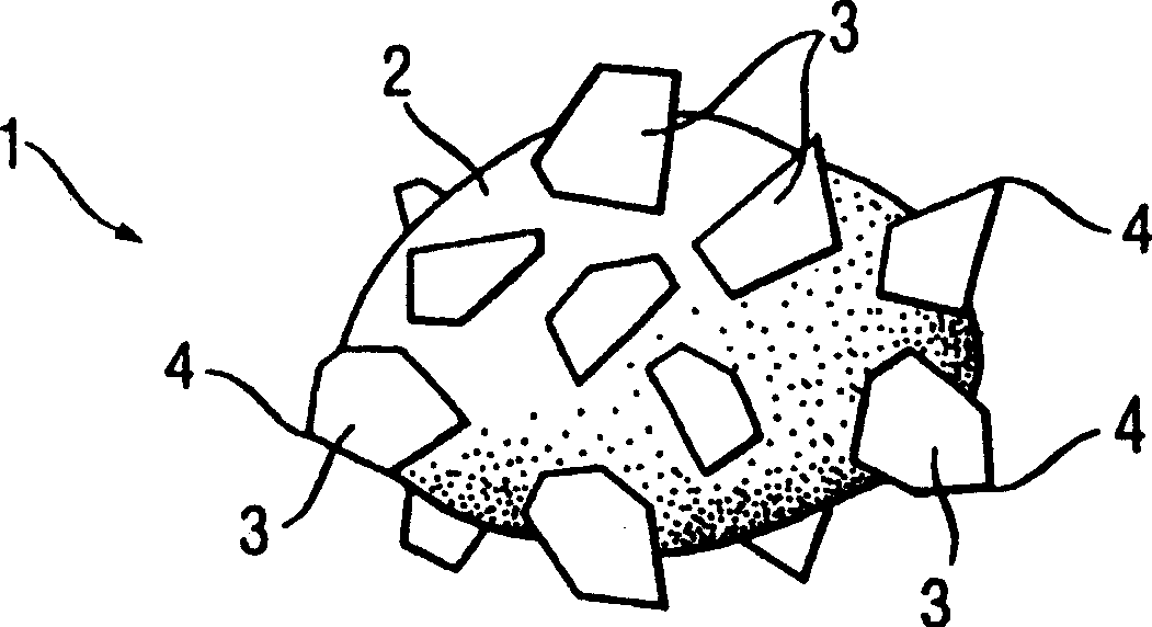 Diamond multicrystal group, segment block made of multicrystal group and their manufacturing method