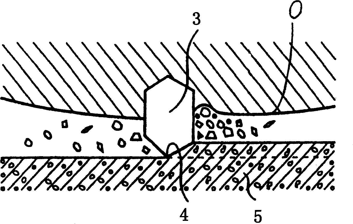 Diamond multicrystal group, segment block made of multicrystal group and their manufacturing method