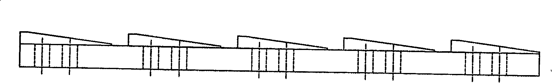 Clamping forming core shaft of welding pipe and clamping adjustment method