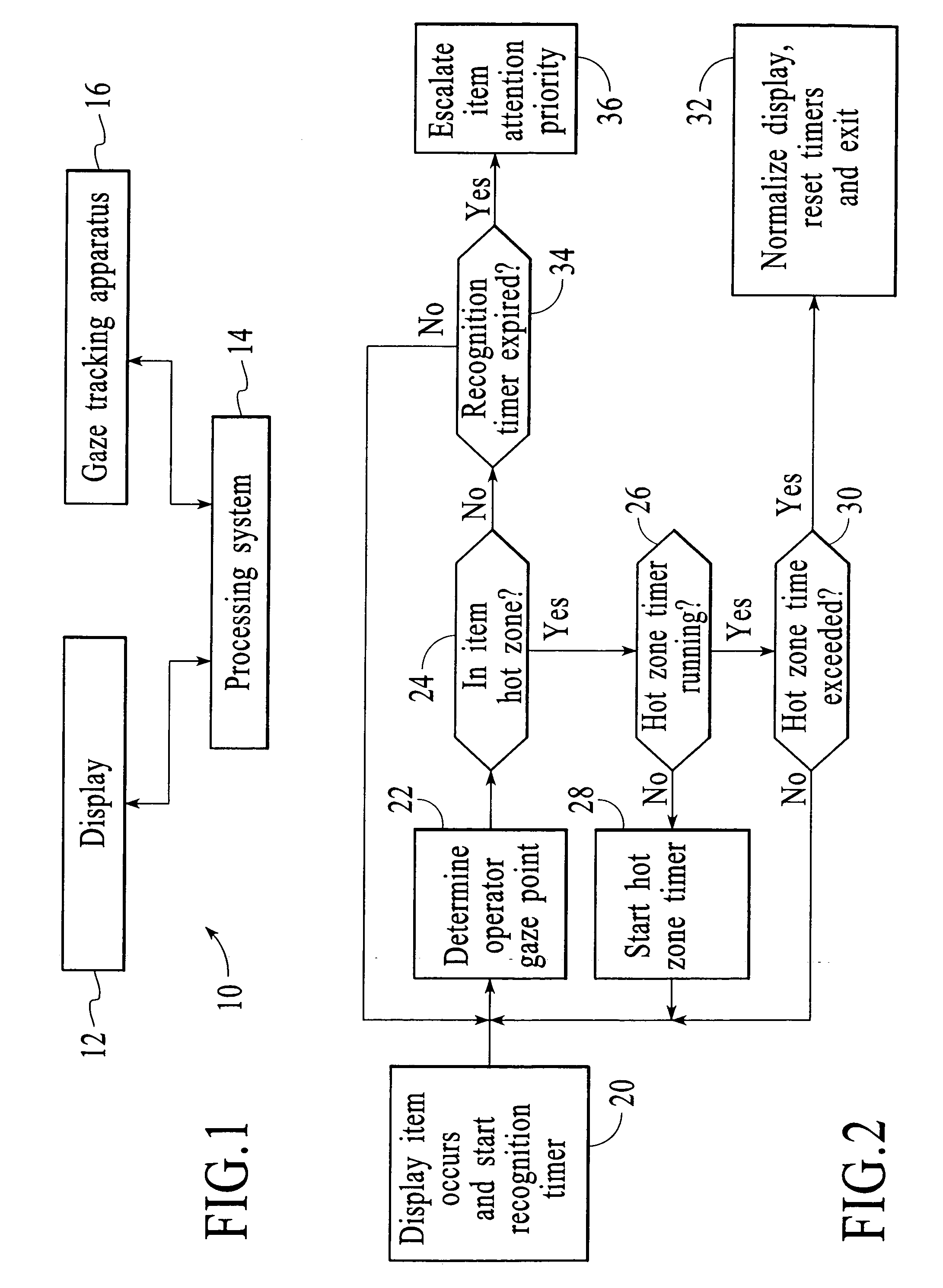 Method and system for automated monitoring of a display