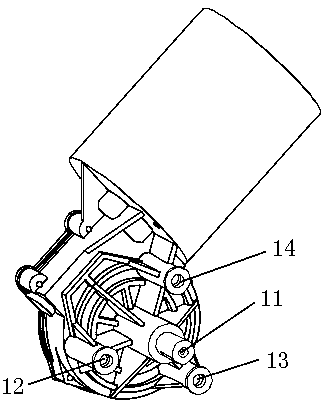 A motor protection device and a hanging ascending and descending system