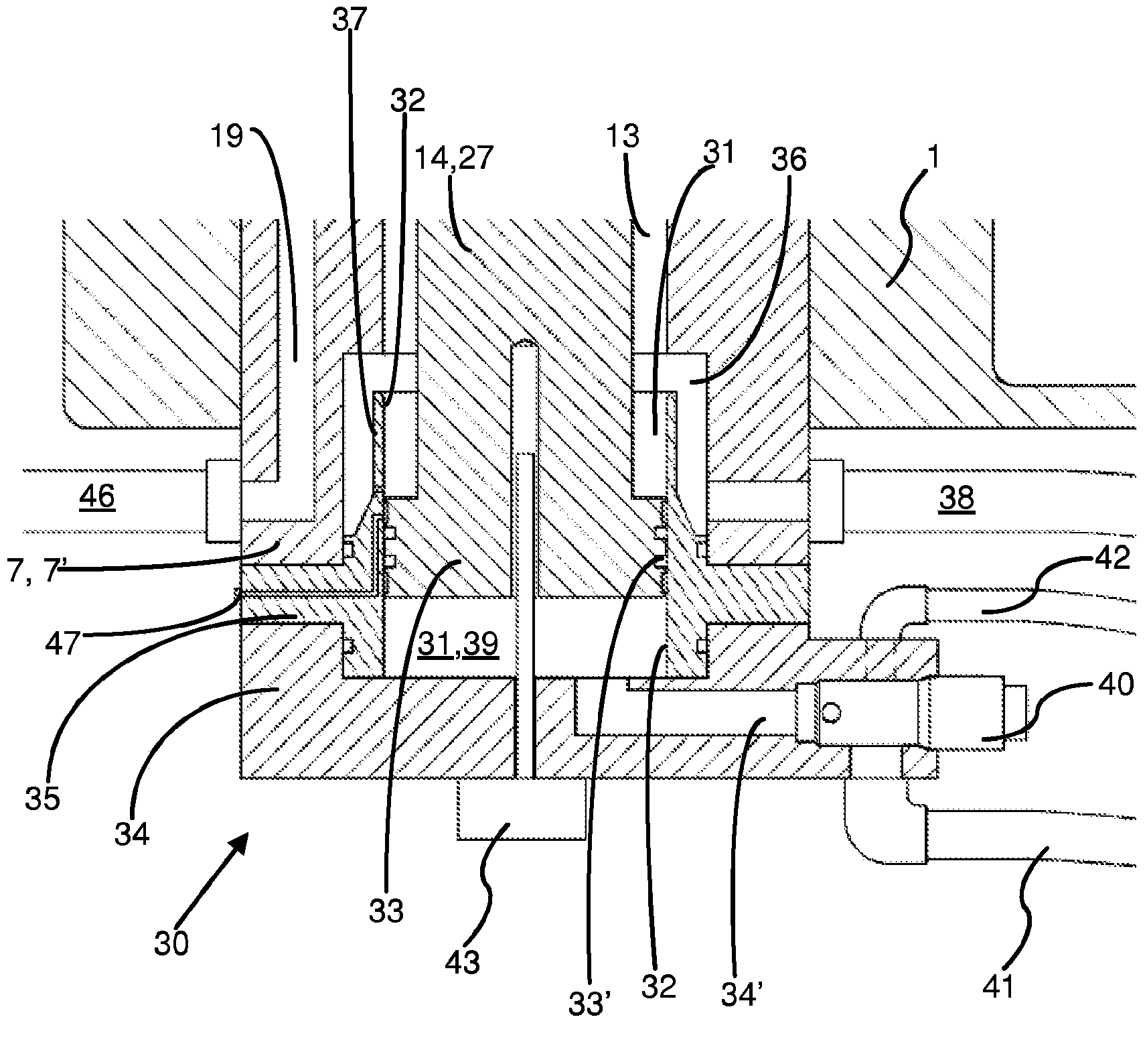 Cone crusher and processing plant for mineral material