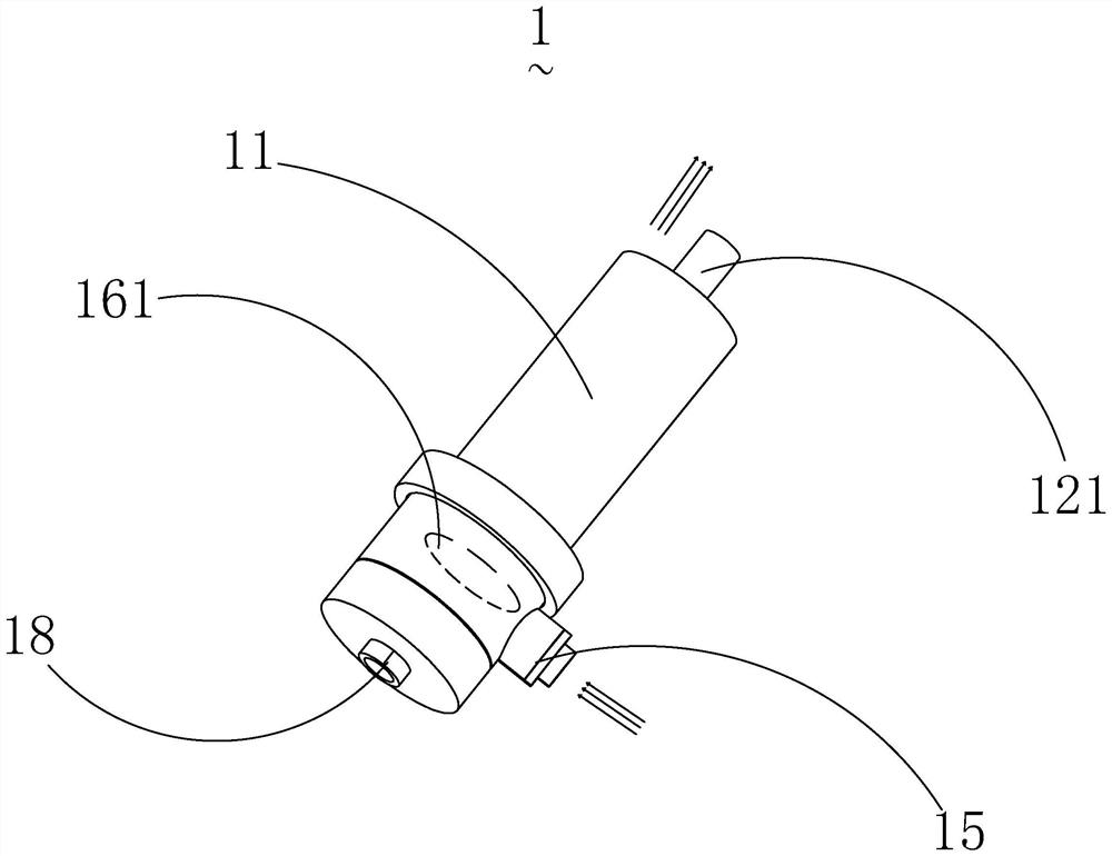 Water pump, tooth cleaning device, pump body device and water pumping method