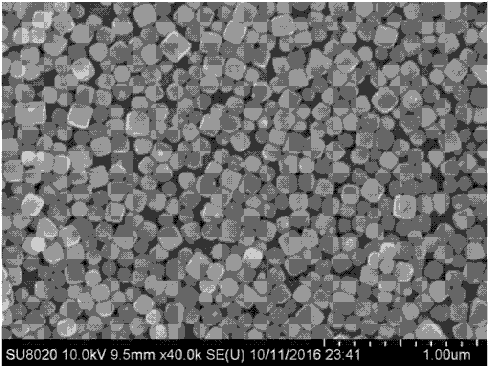Method for preparing silver/silver chloride composite nanocube