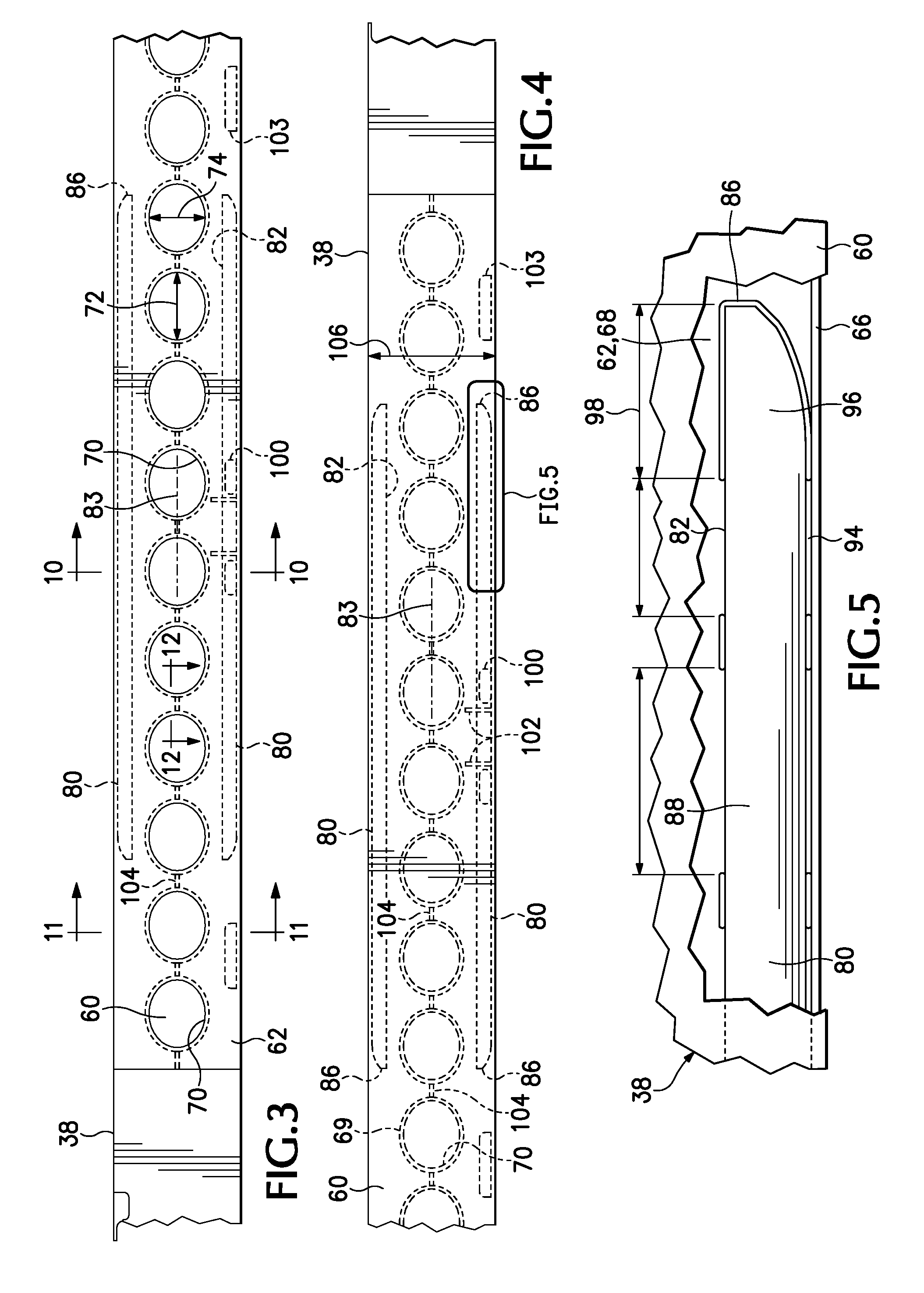 Container car side sills