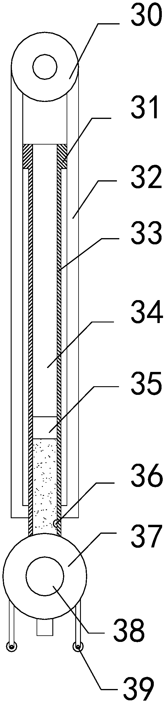 Electric powerconstructionfence placing locating device used in windy weather