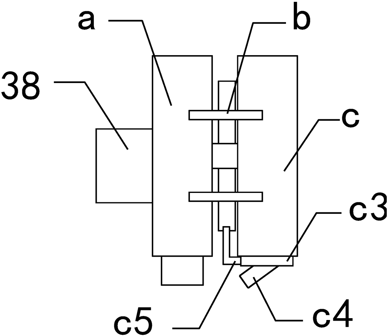 Electric powerconstructionfence placing locating device used in windy weather