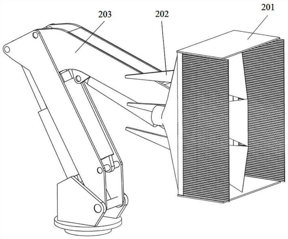 Tunnel wall cleaning vehicle