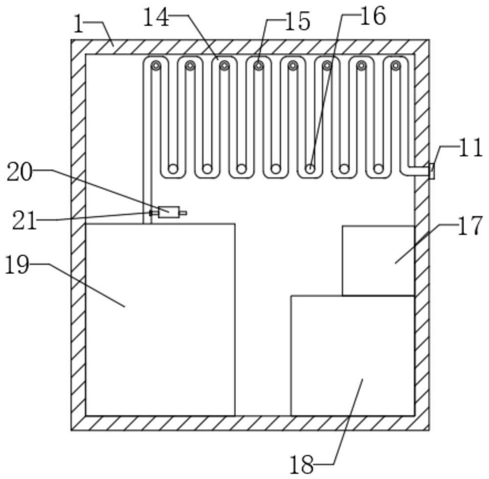 Mouth-opening breathing humidifying nursing device for critical breathing disease