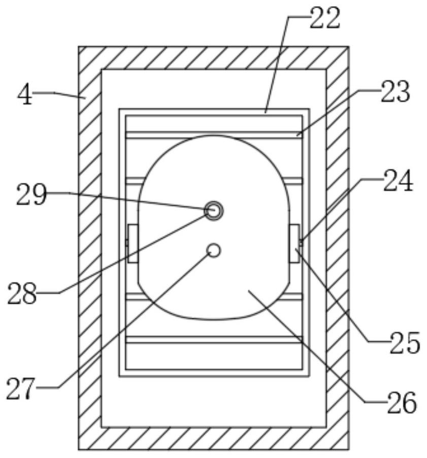 Mouth-opening breathing humidifying nursing device for critical breathing disease