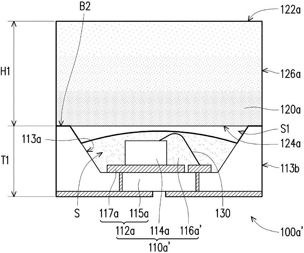 Light-emitting diode packaging structure