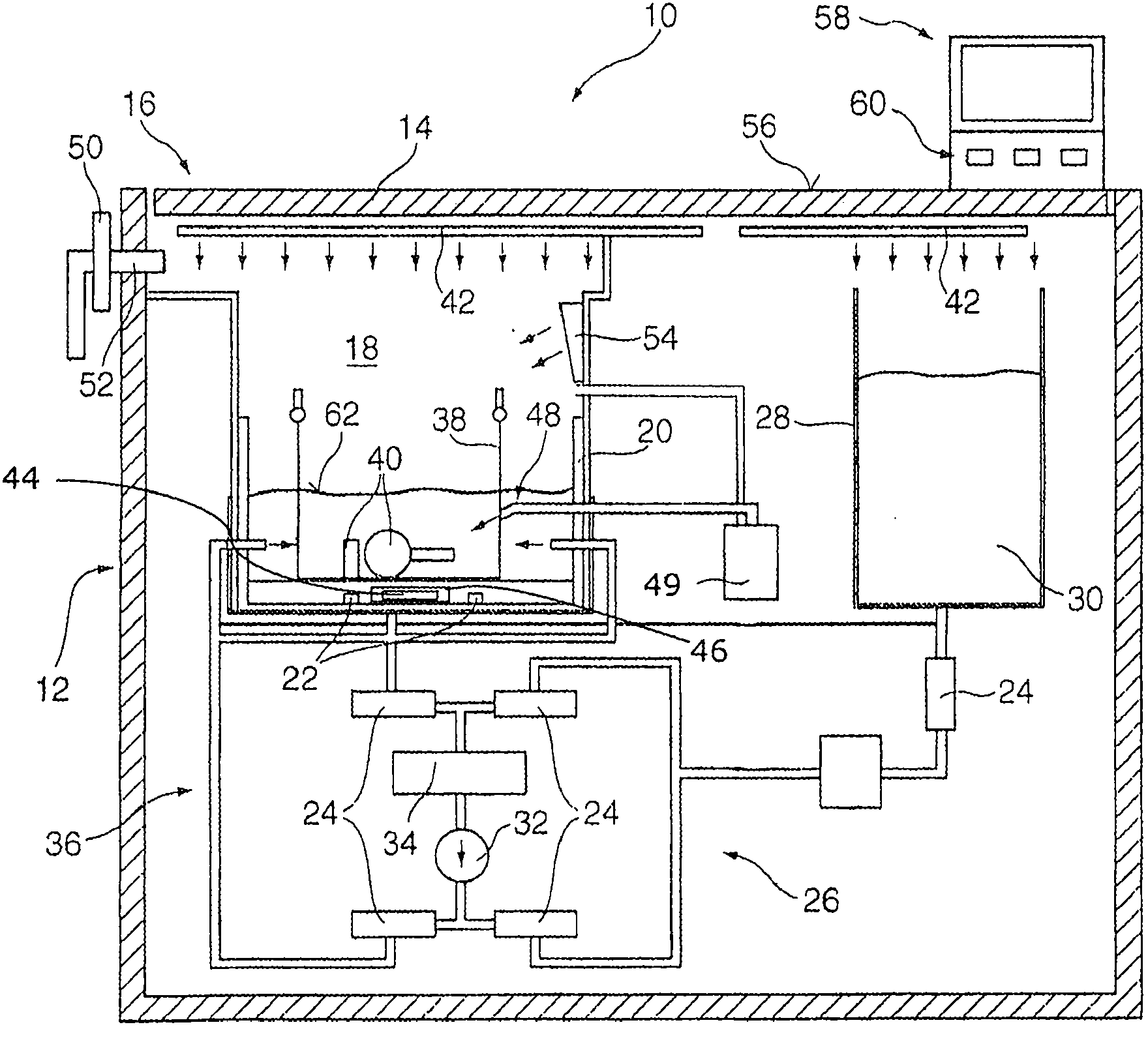 Method for machine-cleaning and machine-disinfecting objects