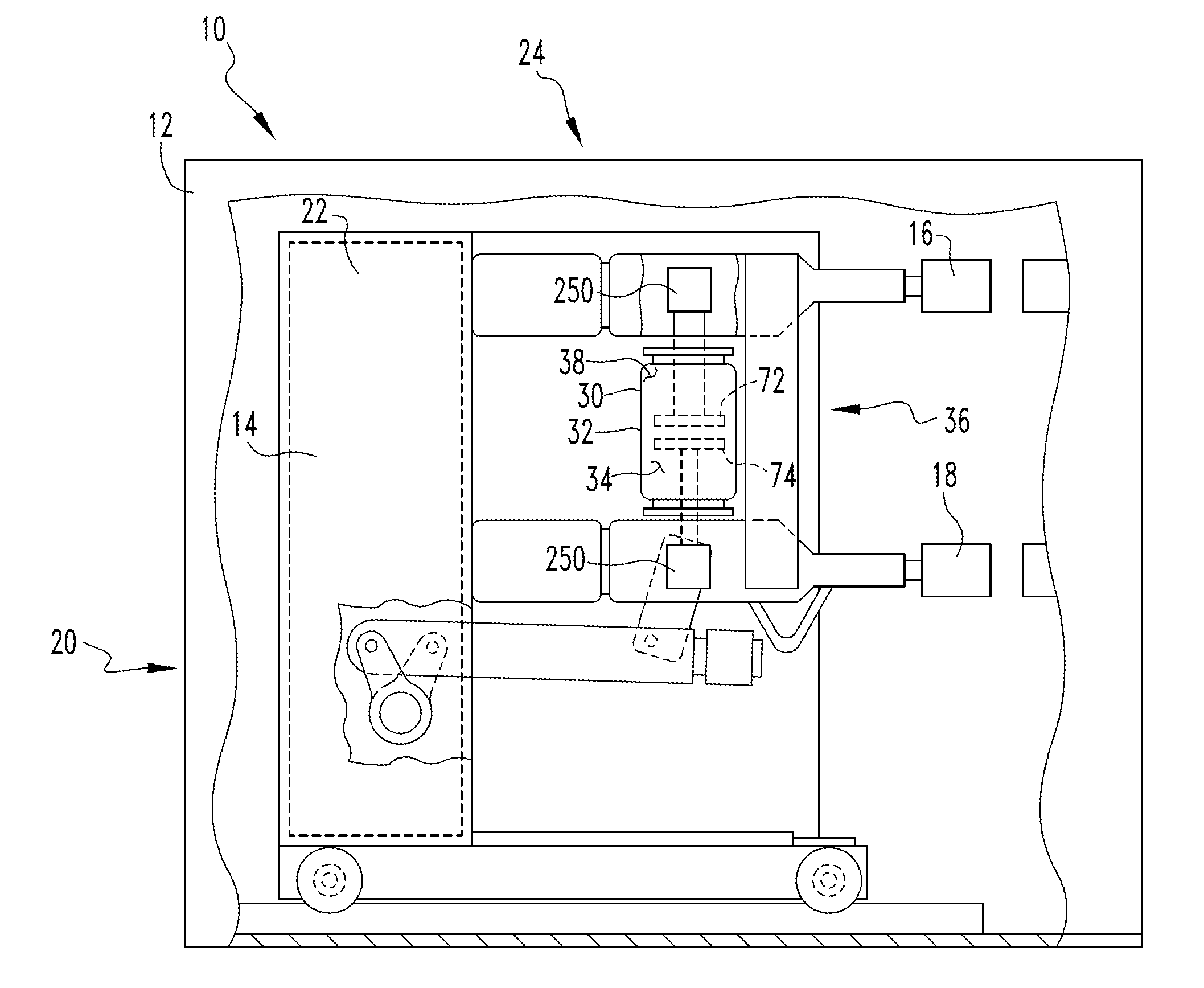 High Current Vacuum Interrupter With Sectional Electrode and Multi Heat Pipes