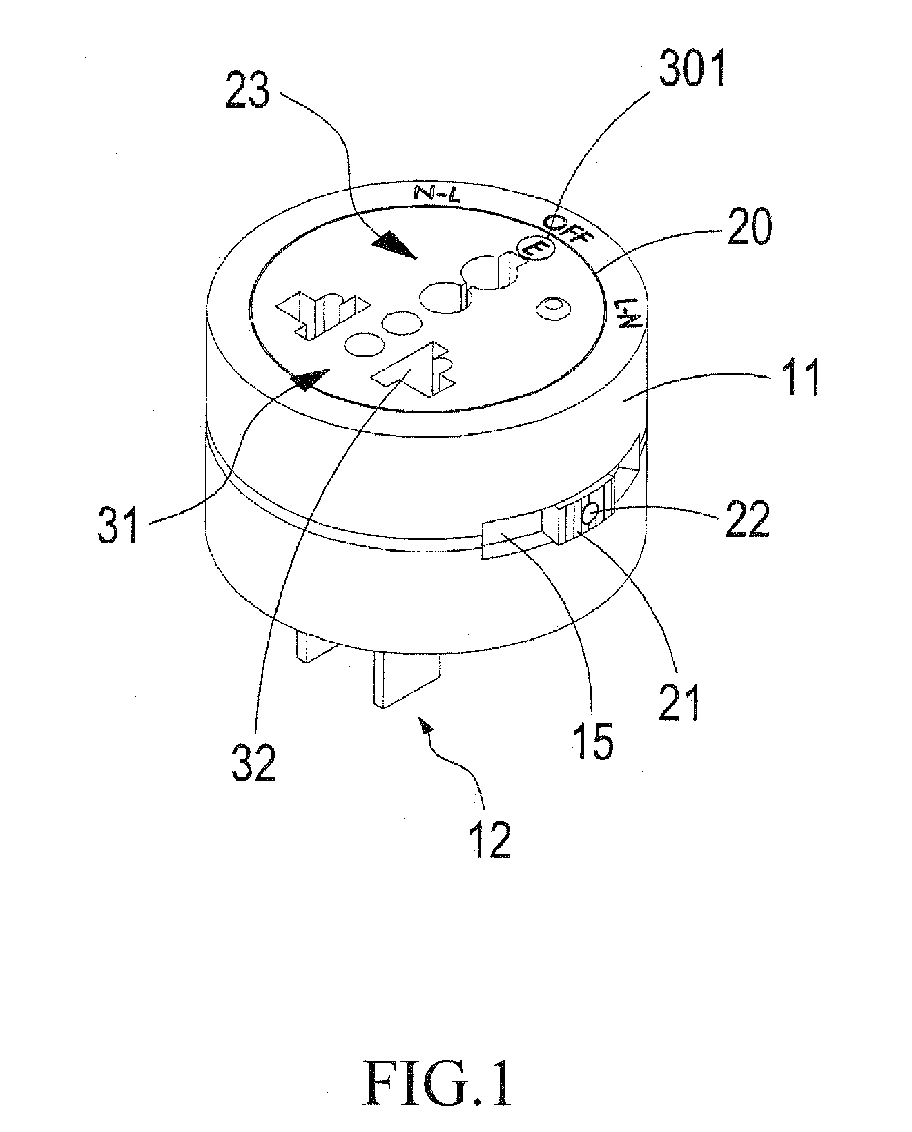 Multi-functional polarity-correcting plugging-coupling switching device
