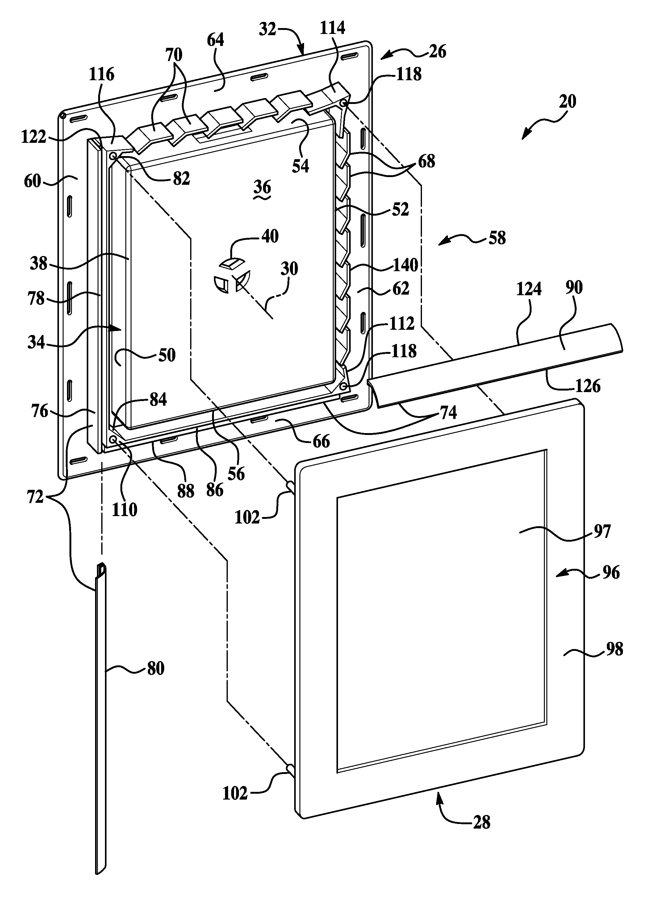 Adjustable mounting bracket assembly for exterior siding