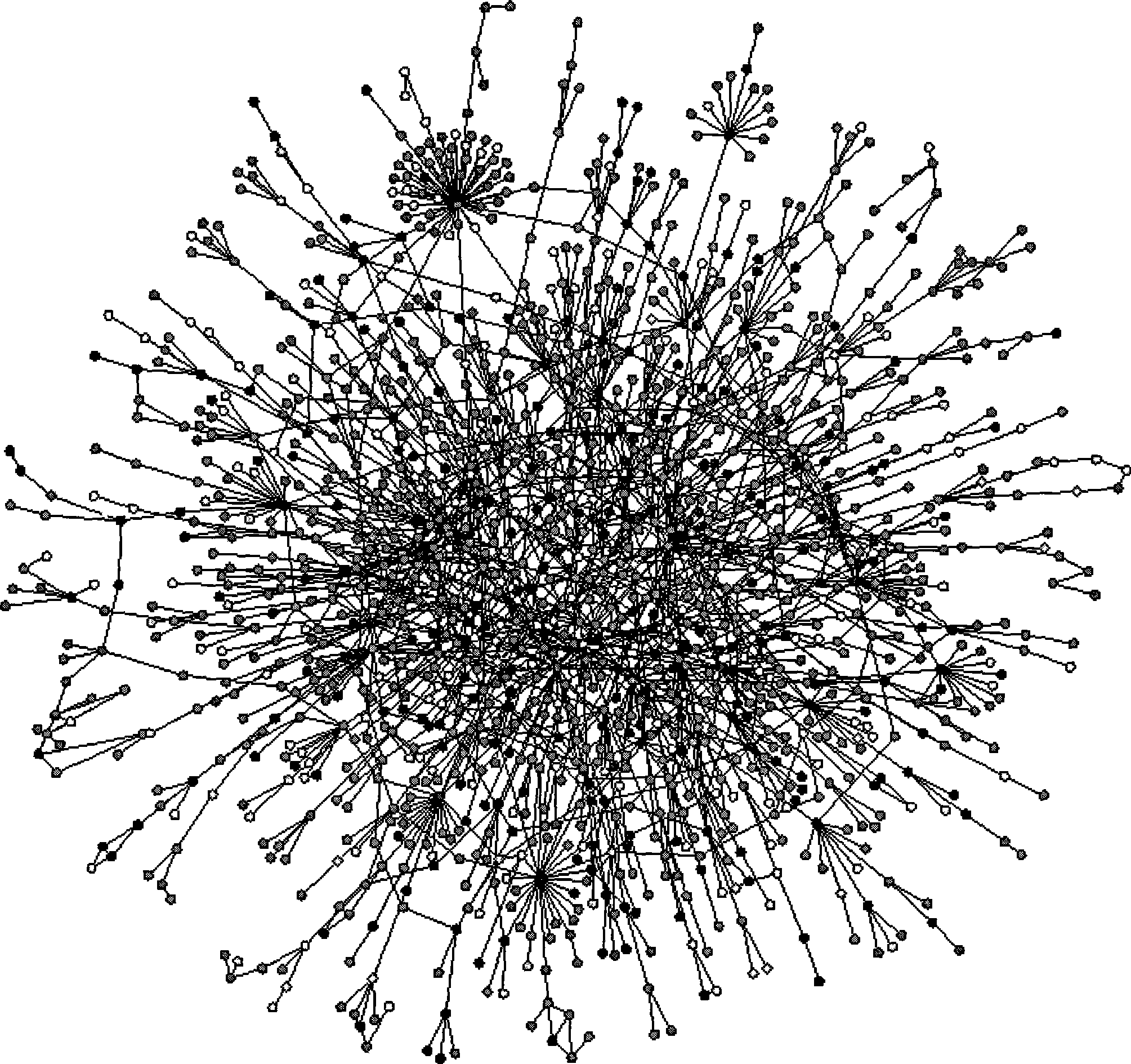 Community division method in complex network