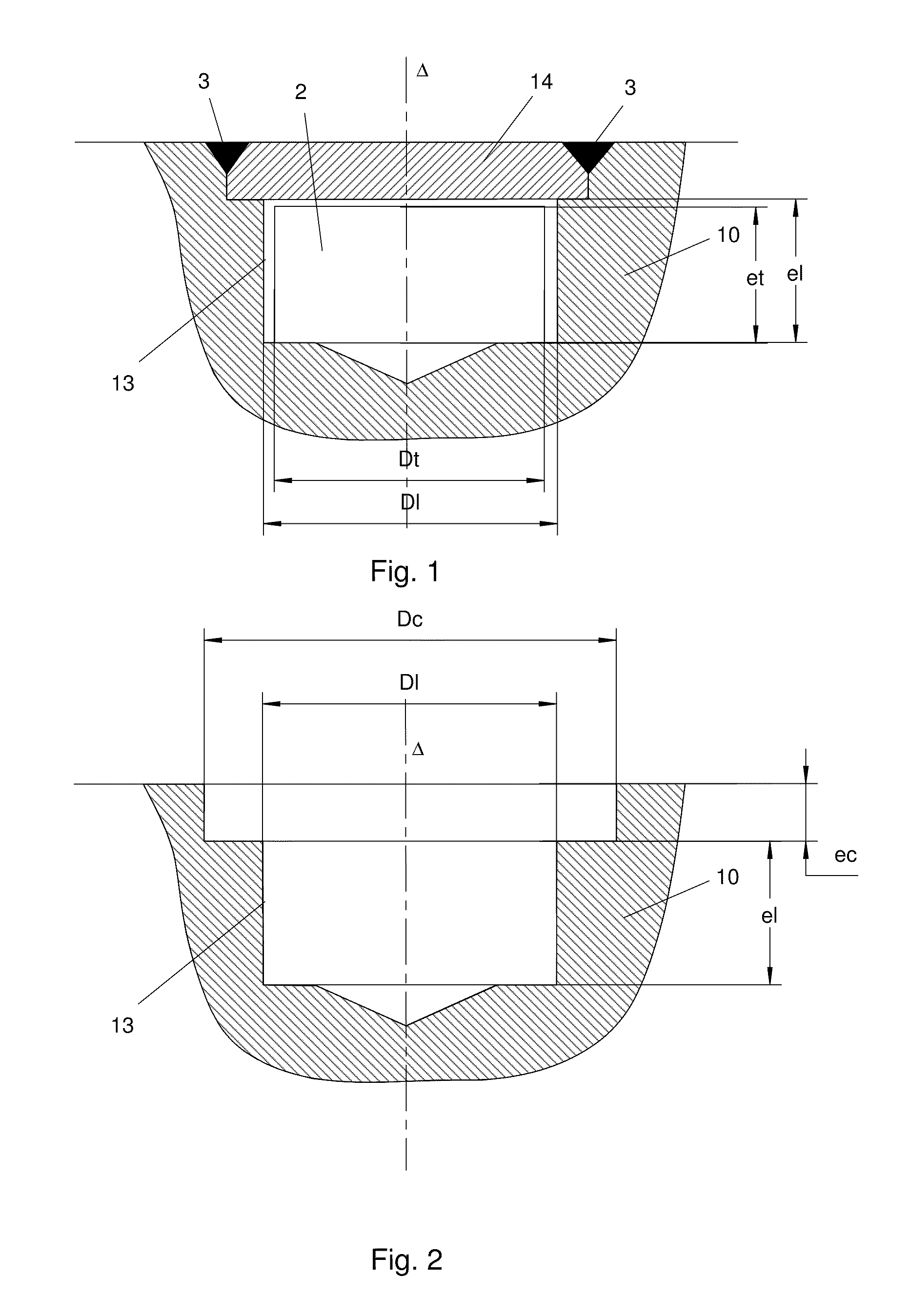 Invasive surgical instrument equipped with a transponder