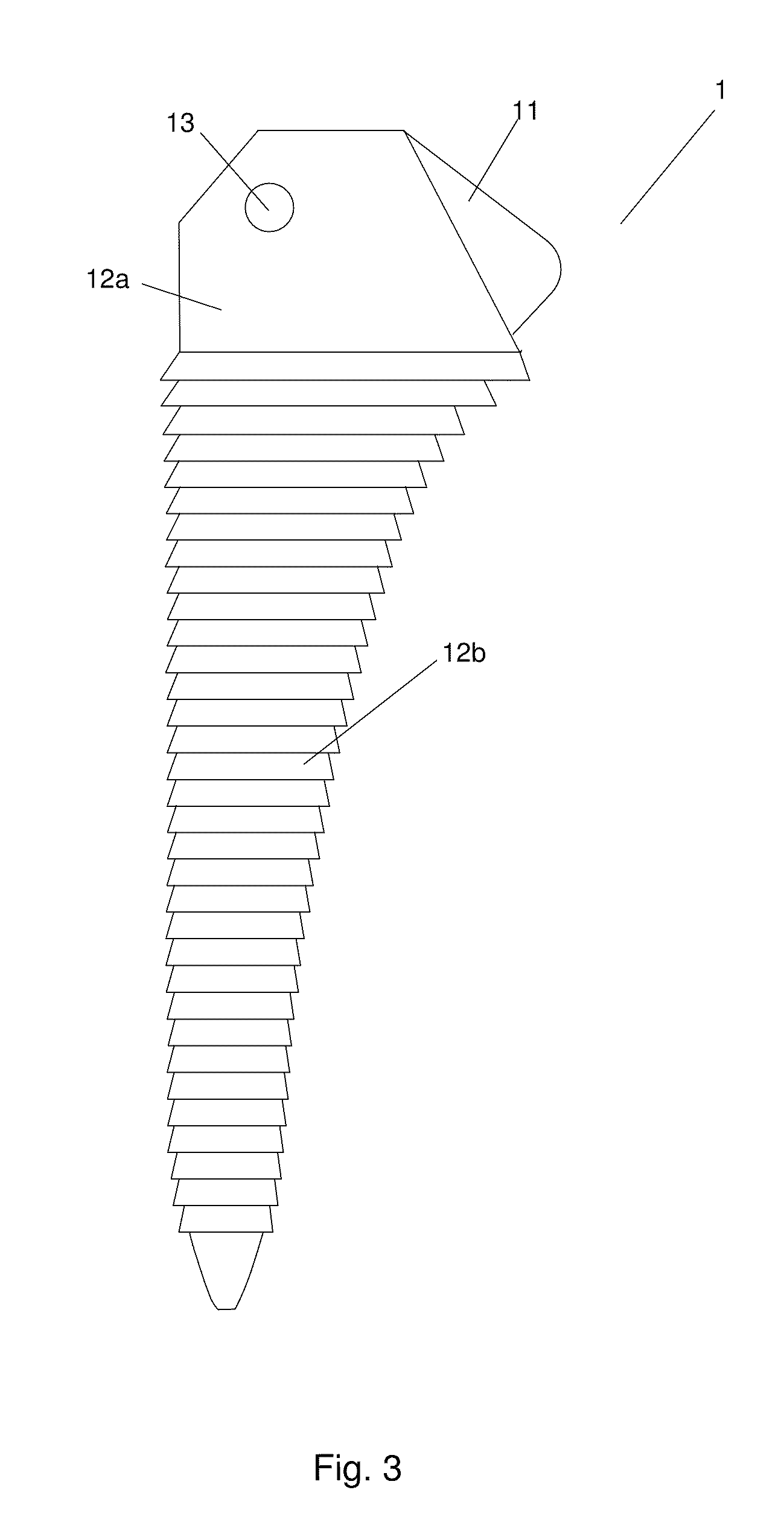 Invasive surgical instrument equipped with a transponder