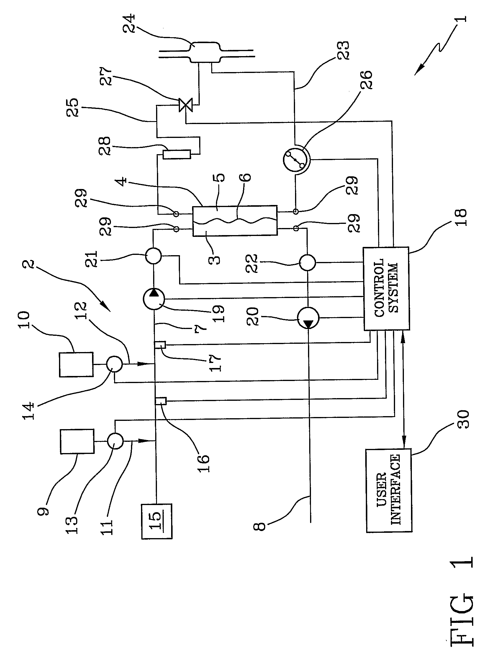 Medical Apparatus and Method for Setting Up a Medical Apparatus