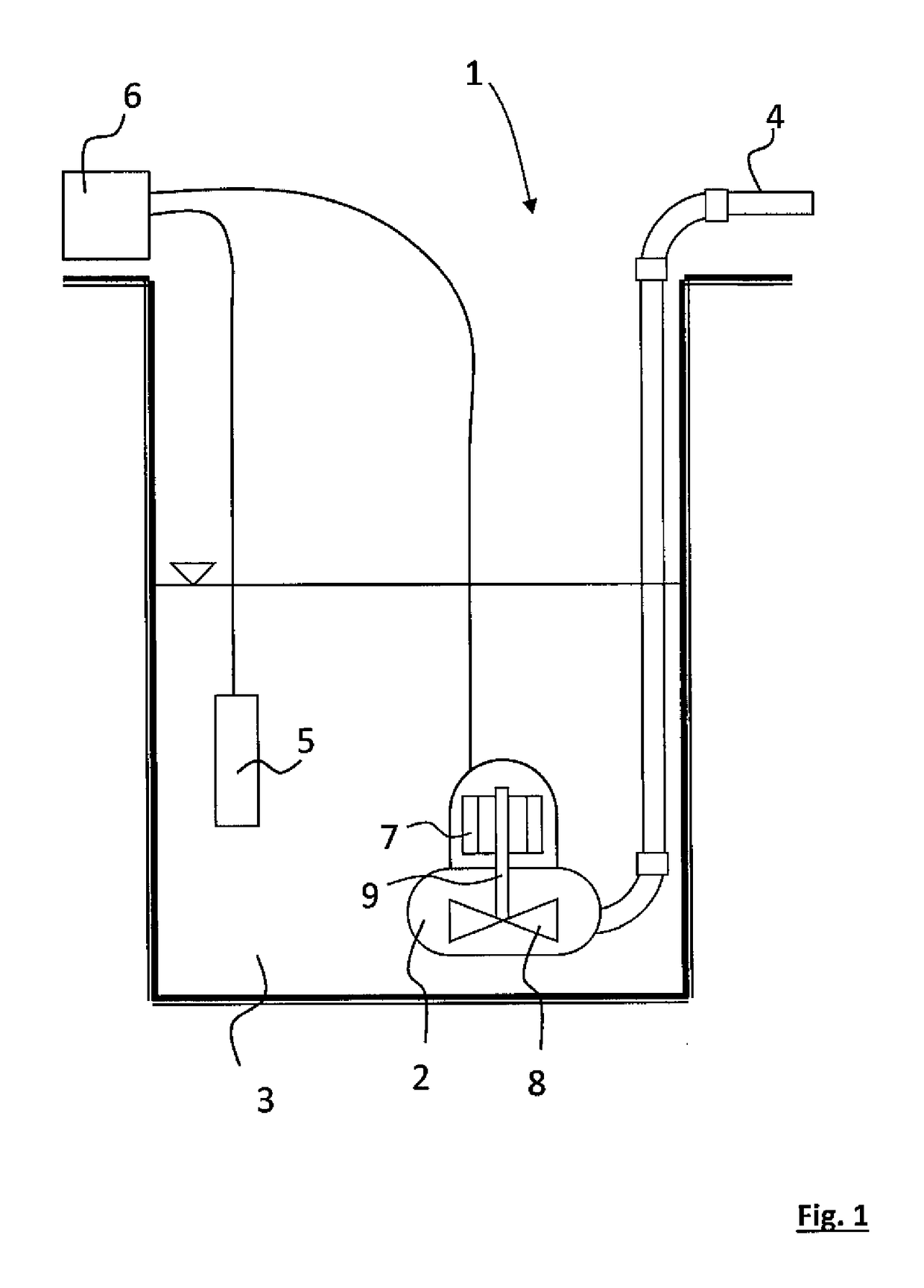Method for shutting off a pump as well as pump station arrangement