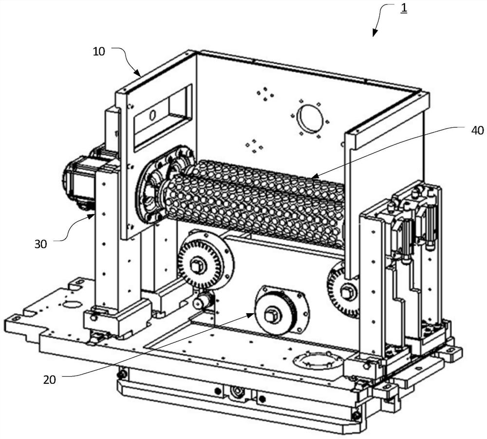 Cleaning brush assembly and wafer cleaning device