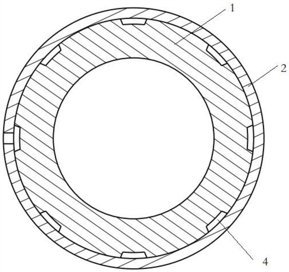 Stator cooling structure and motor provided with stator cooling structure
