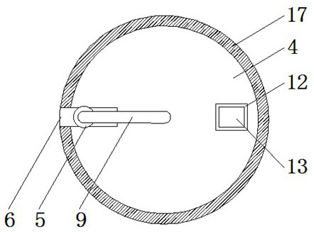 A winding device for copper alloy battery core wire