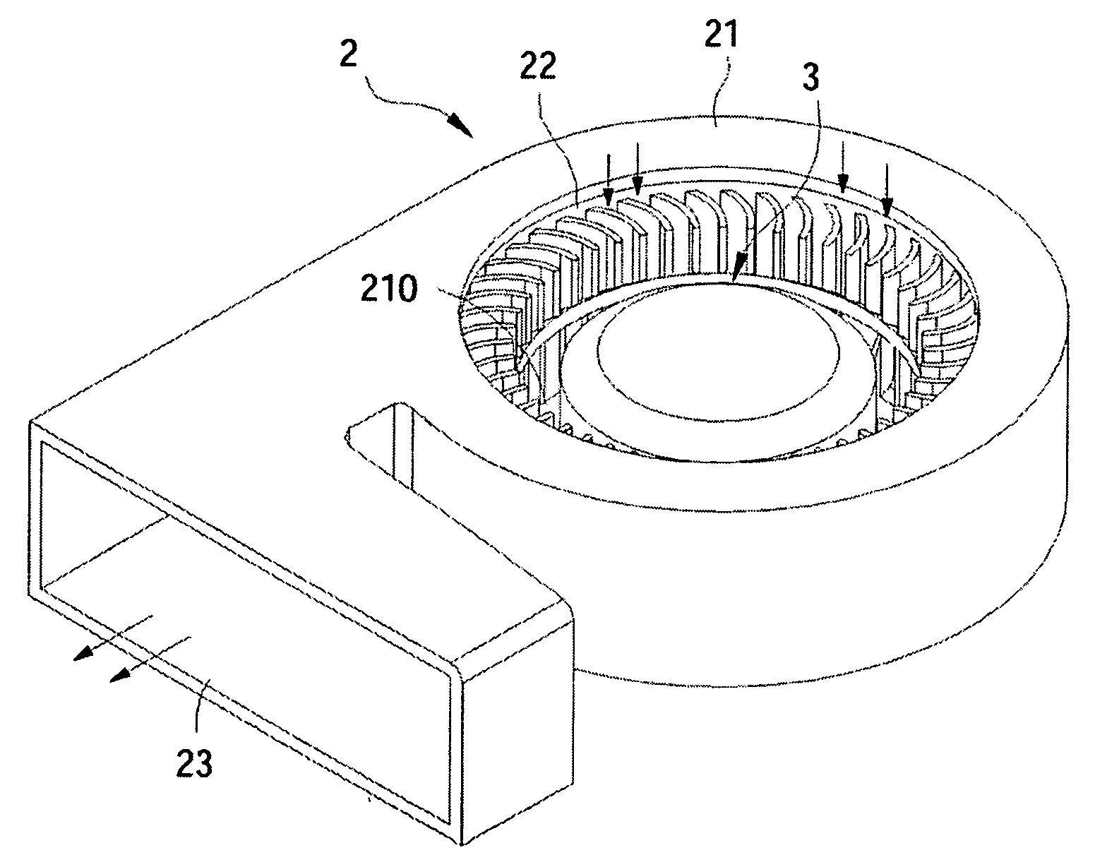 Fan of heat sink