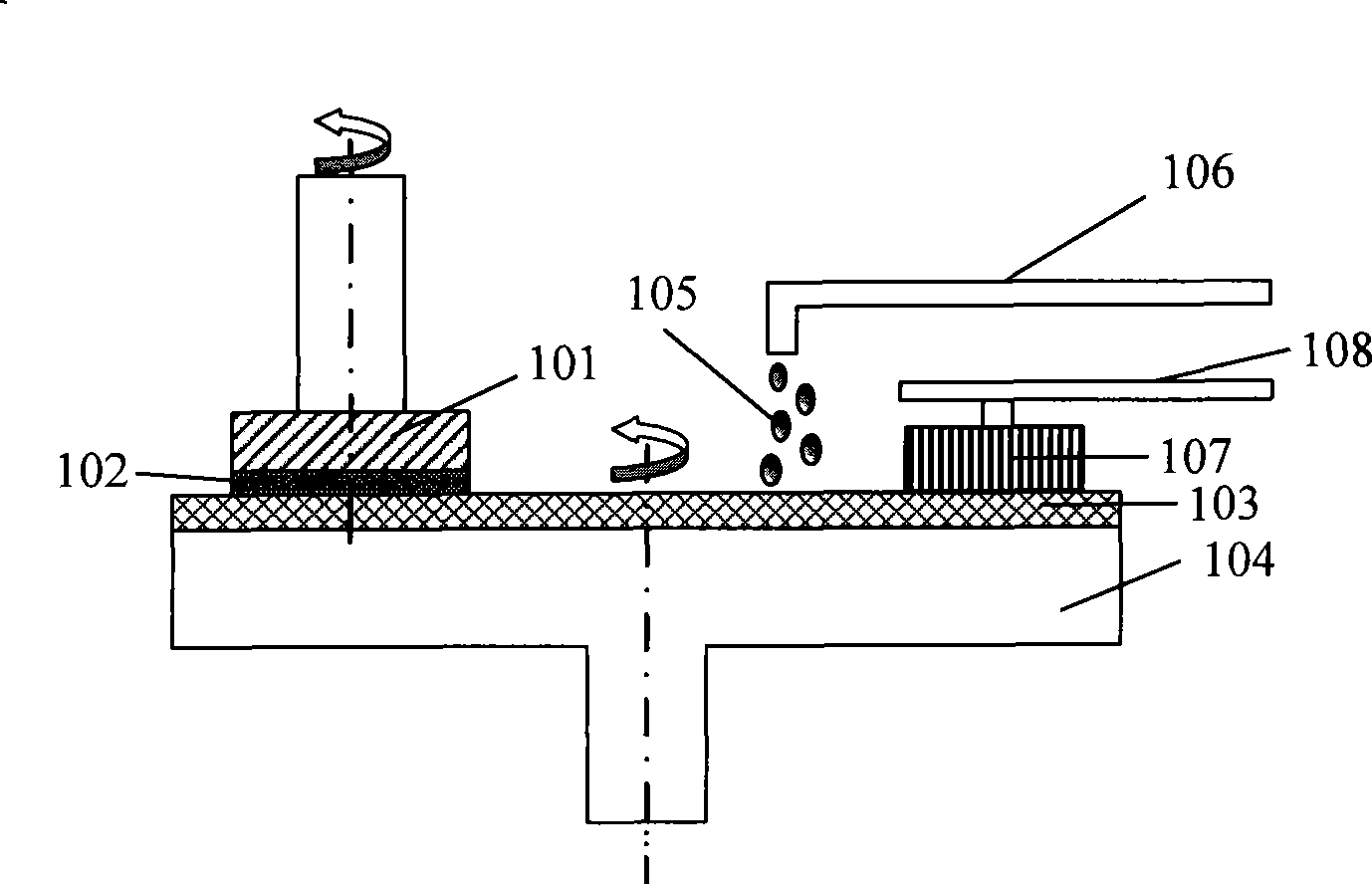 Chemical mechanical grinding method and wafer cleaning method