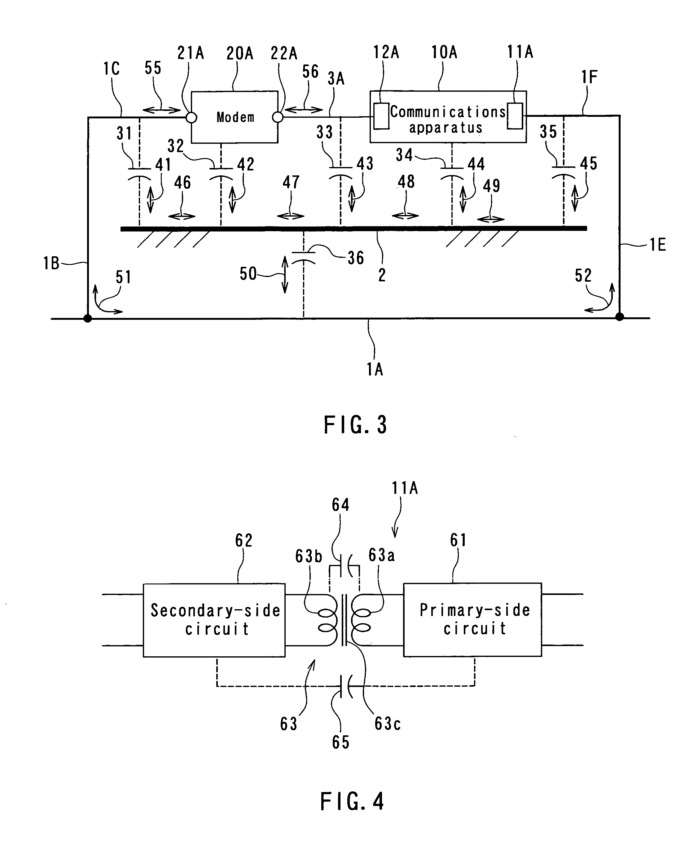 Power supply line communication modem and power supply line communication system