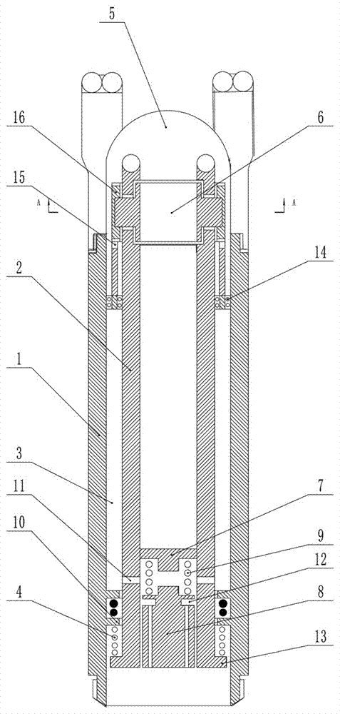 Coal sample while-drilling fixed point collecting device