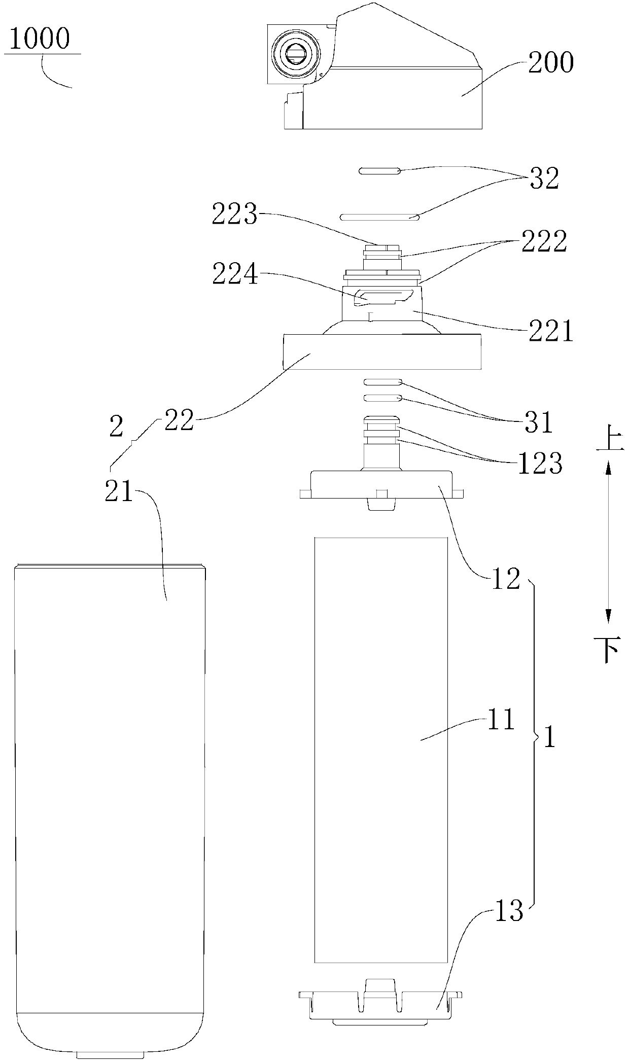 Composite filter element and water purification equipment with composite filter element