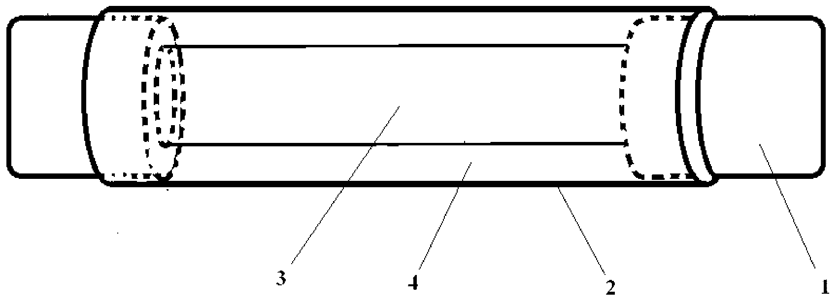 Microporous degradable collagen-chitosan nerve conduit and preparation method thereof