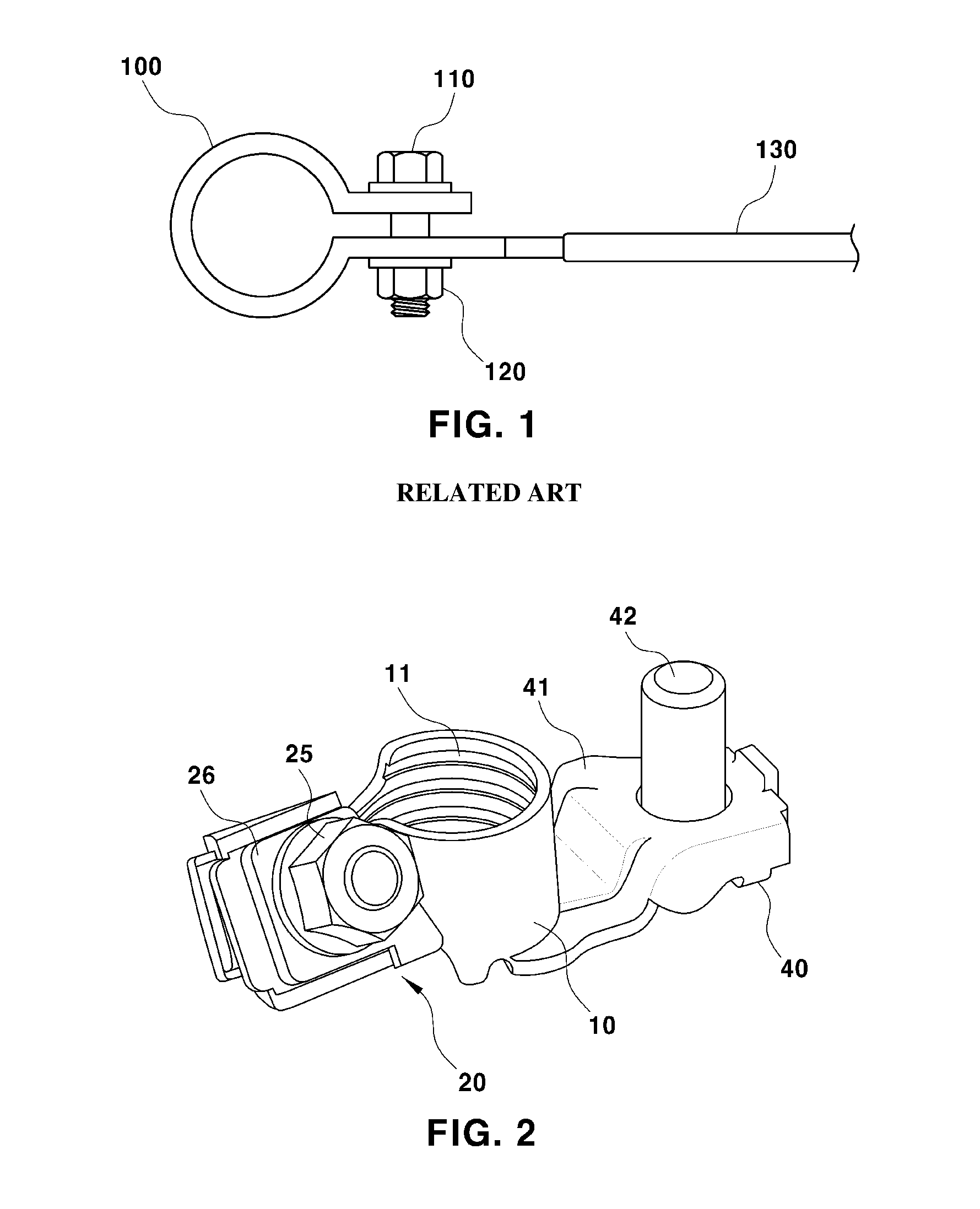 Battery terminal for vehicle