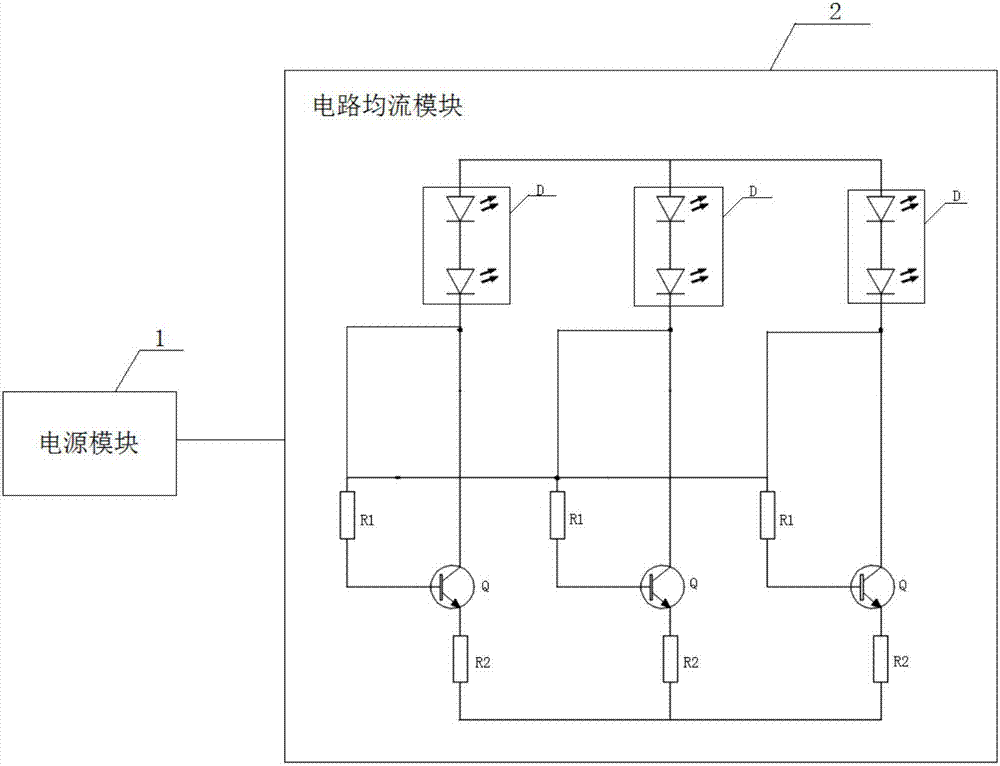 LED driving circuit and LED electrical indicating lamp