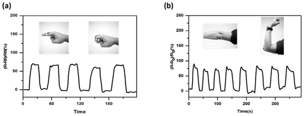 Graphene-based conductive hydrogel and its preparation method and its application in flexible wearable sensors