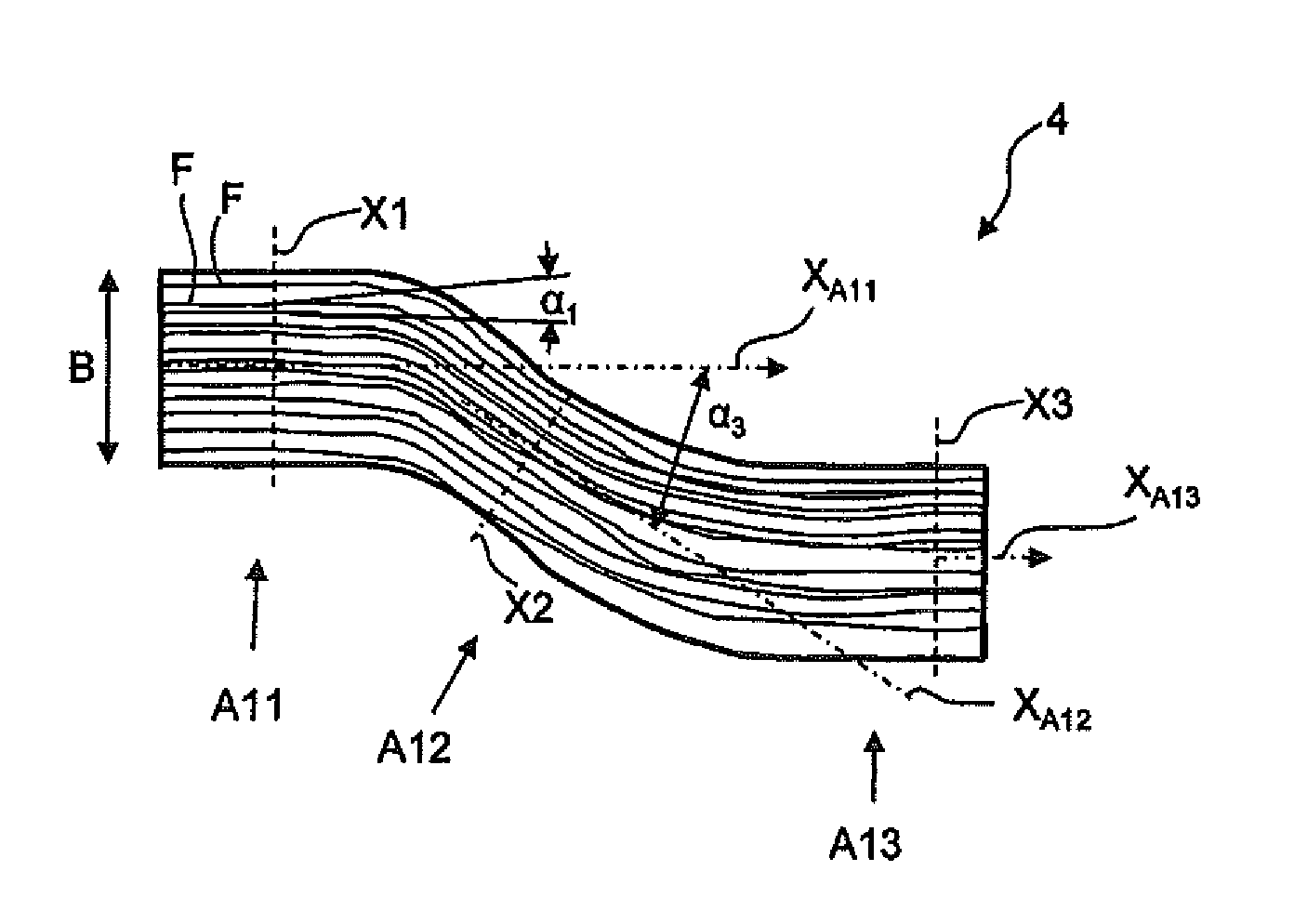 Method for manufacturing a fibre-composite component, fibre-composite component and fibre-composite fuselage component of an aircraft
