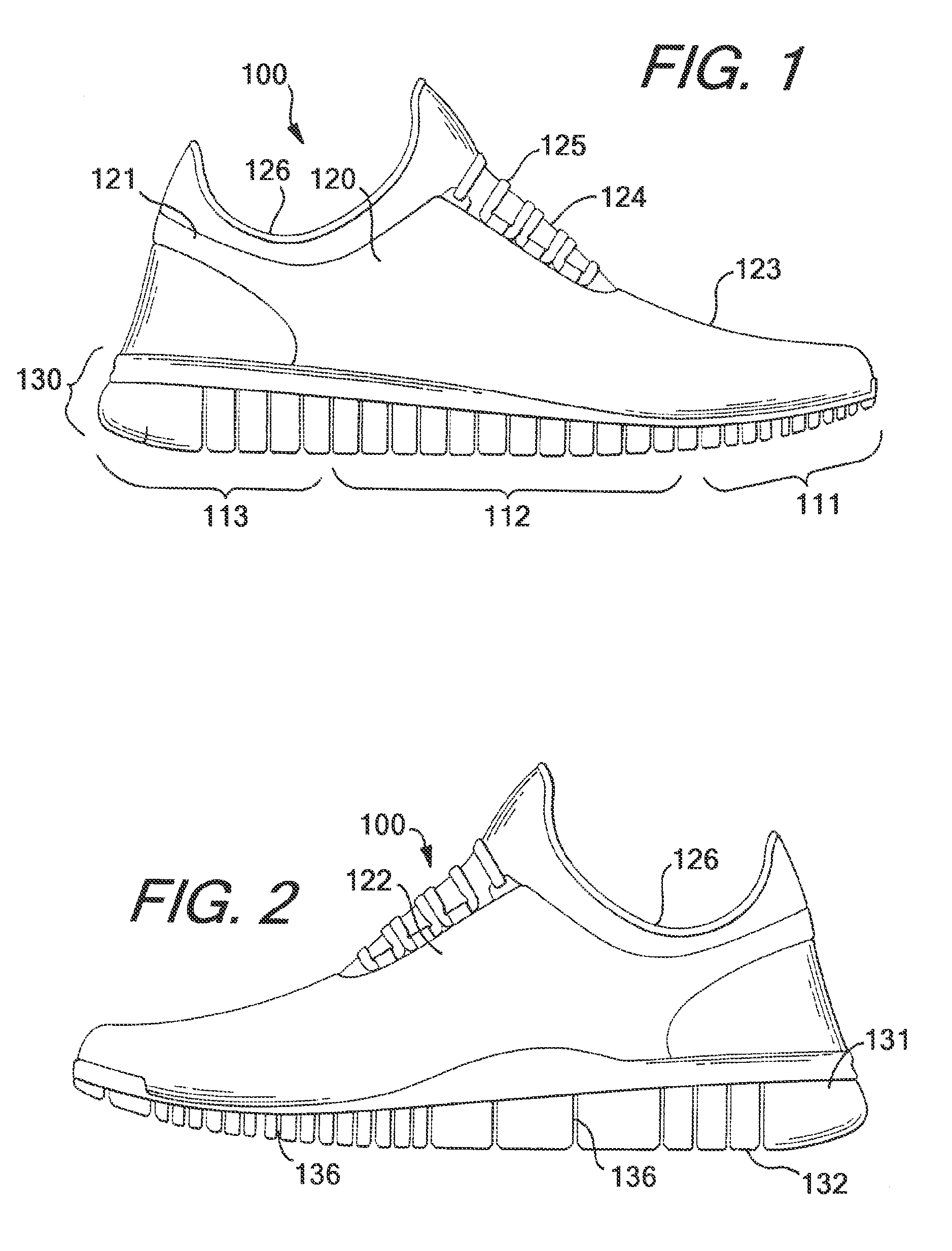 Footwear Having Sensor System/US